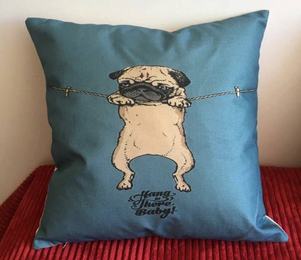 Fundas Cojines Pug