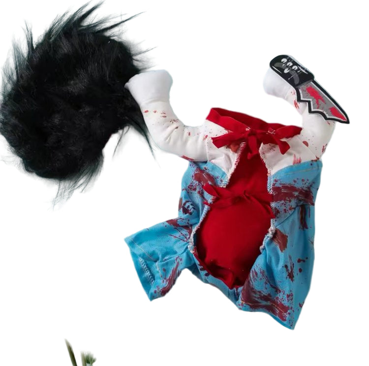 Disfraz de Chuky para perros