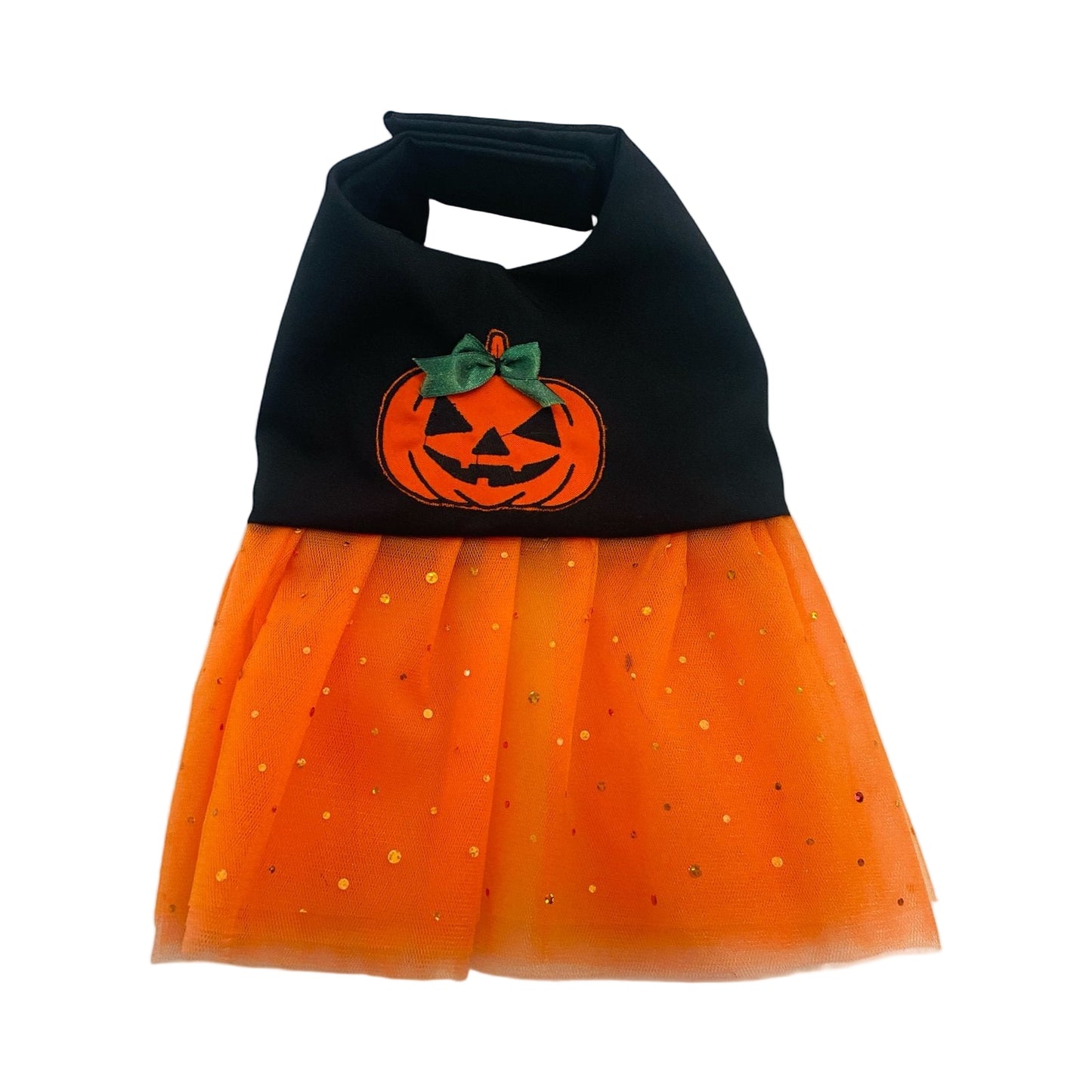 Disfraz Vestido Calabaza para perritos