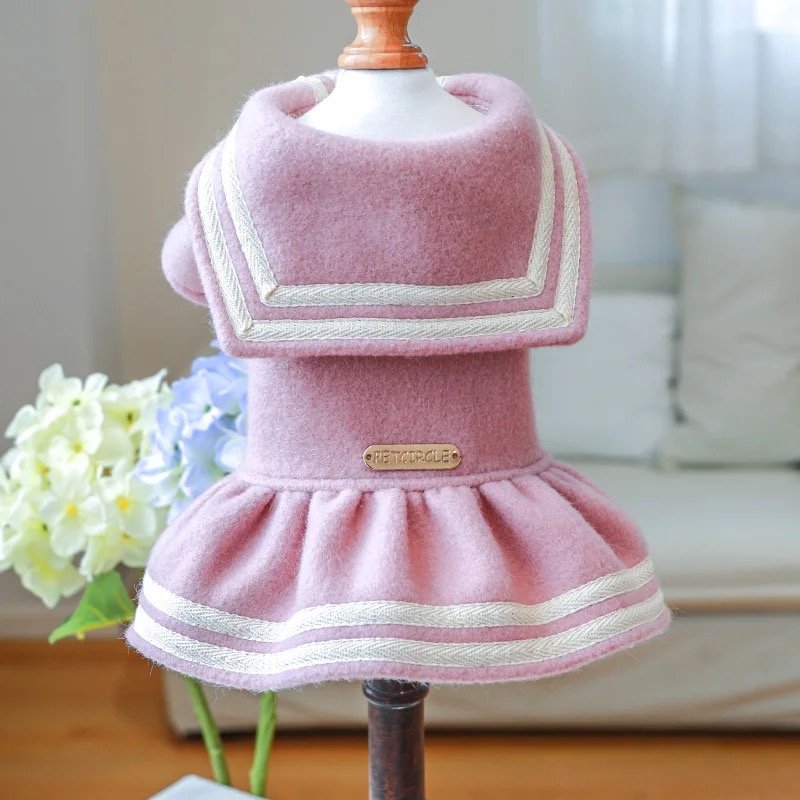 Vestido Invierno Rosado