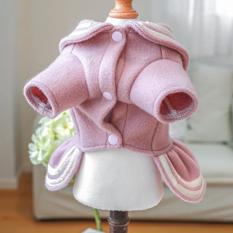 Vestido Invierno Rosado