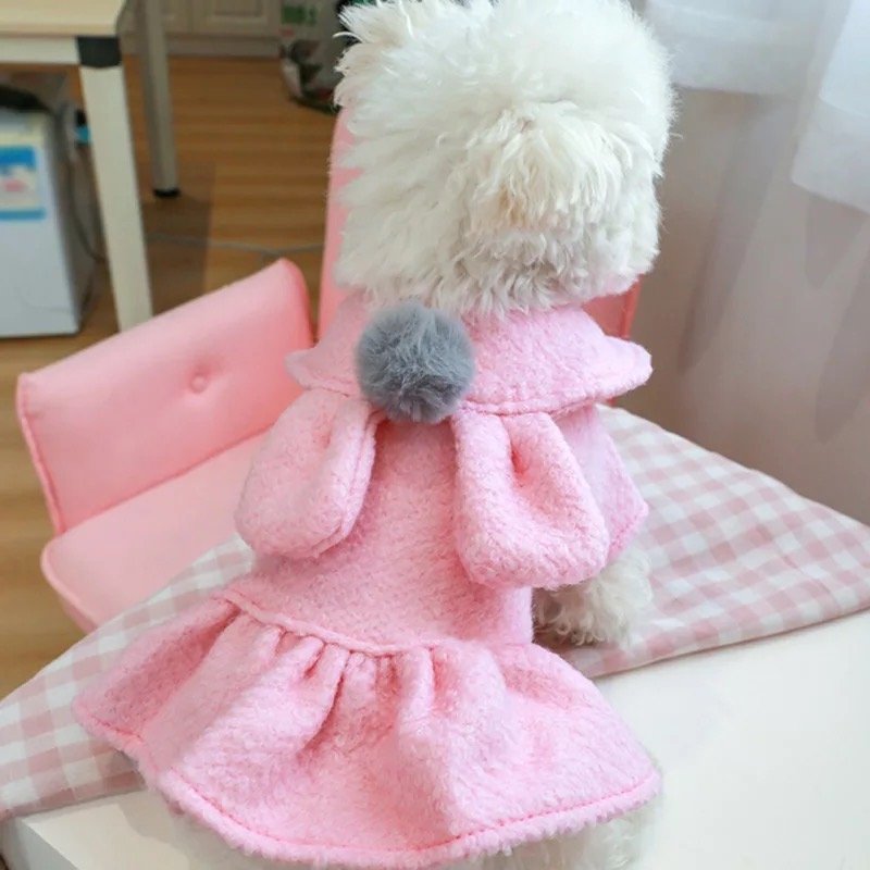 Vestido Conejo Rosado