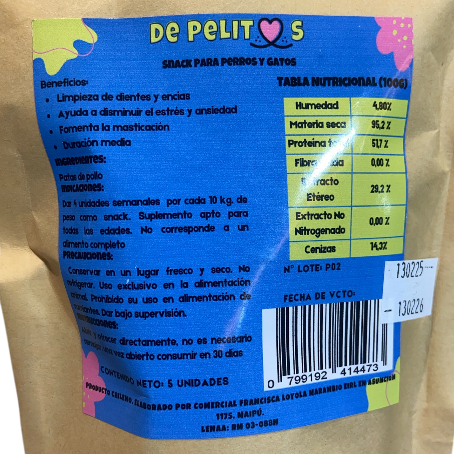Patas de Pollo (5 unidades)