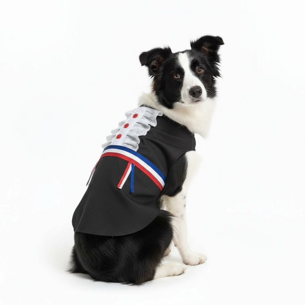 Ropa Fiestas Patrias para perros grandes