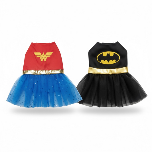 Disfraz Vestido Superheroes para mascotas