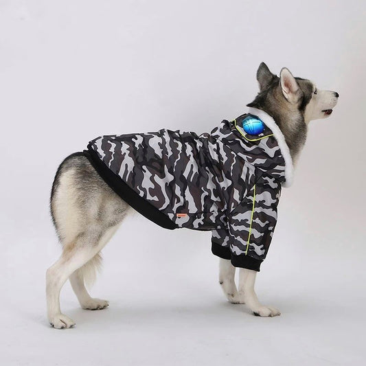 Parka Camuflada Grande