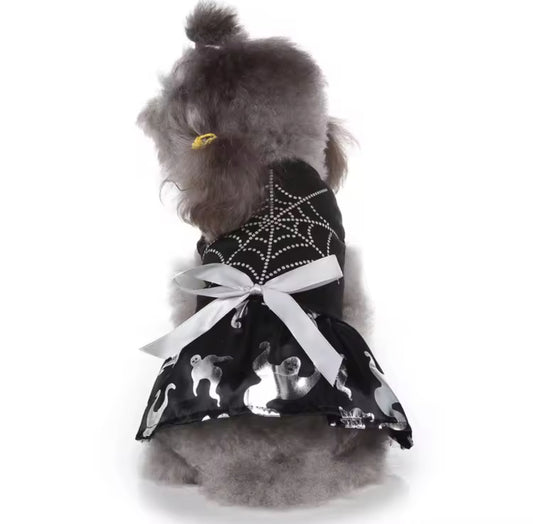 Disfraz Vestido Telaraña Chic para perros o gatos