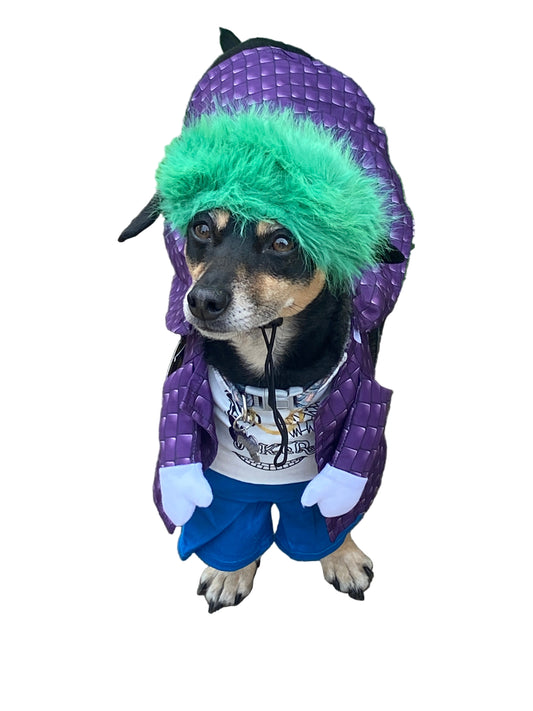 Disfraz de Joker para perros y gatos