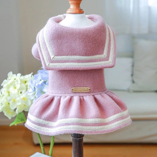 Vestido Invierno Rosado