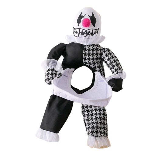 Disfraz de Payaso Arlequin para perros o gatos