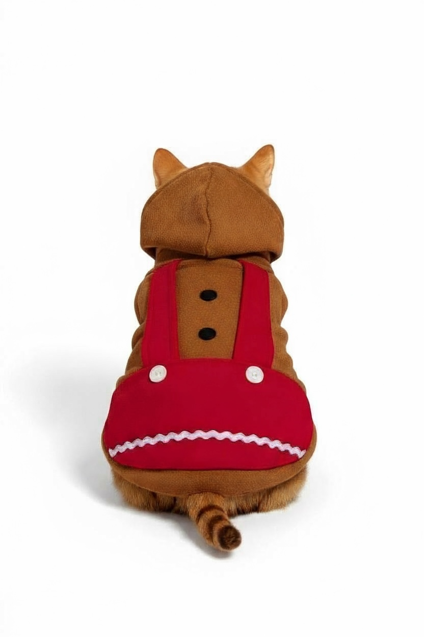 Trajes de Galleta Navideña para perros y gatos