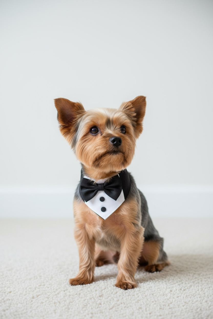 Bandana tipo Smoking para perros y gatos