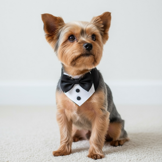 Bandana tipo Smoking para perros y gatos