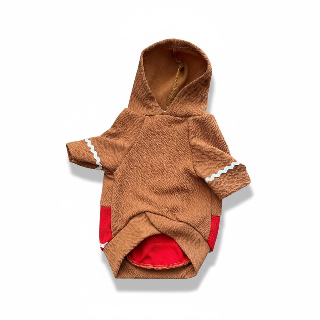 Trajes de Galleta Navideña para perros y gatos