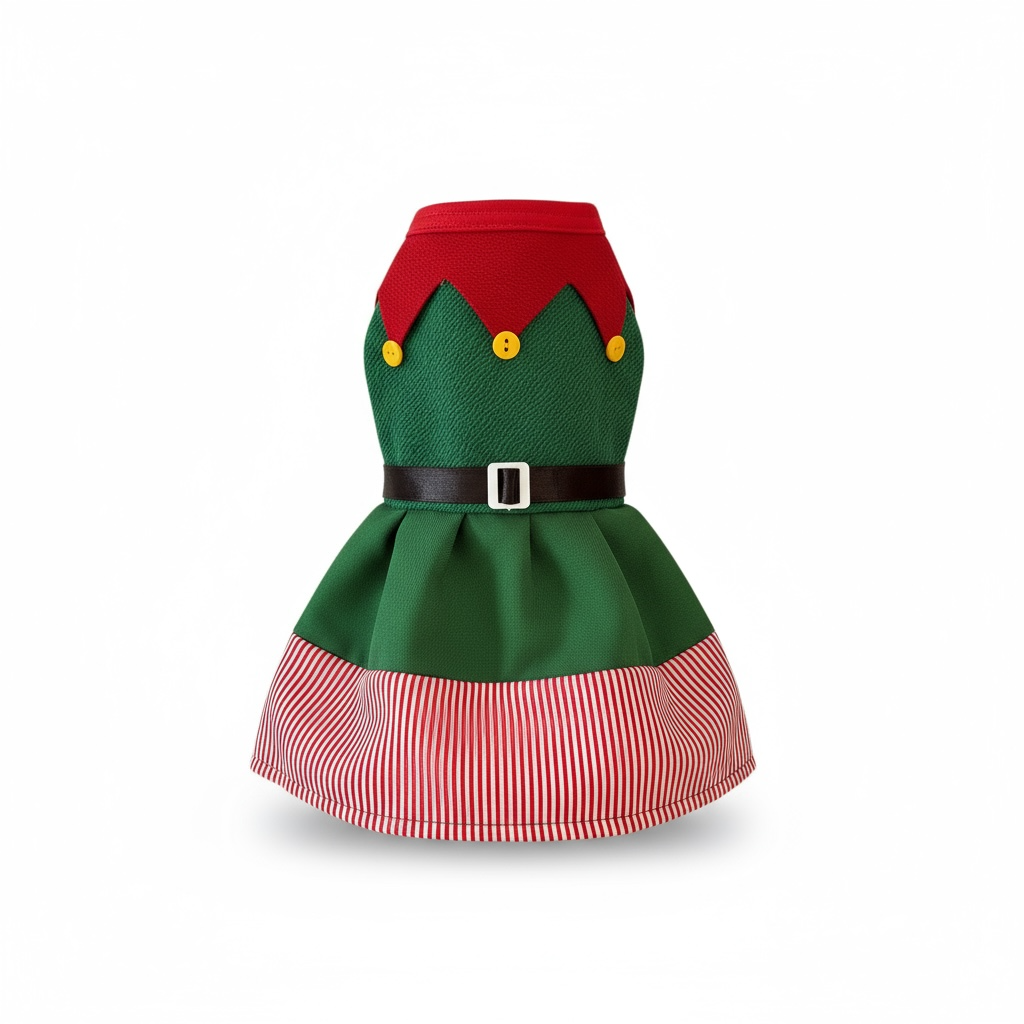 Trajes de Duendes Navideños para perros y gatos