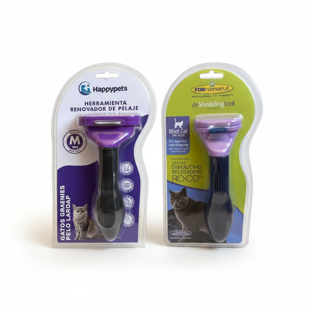 Cepillo Arrastra Pelo suelto Mascotas