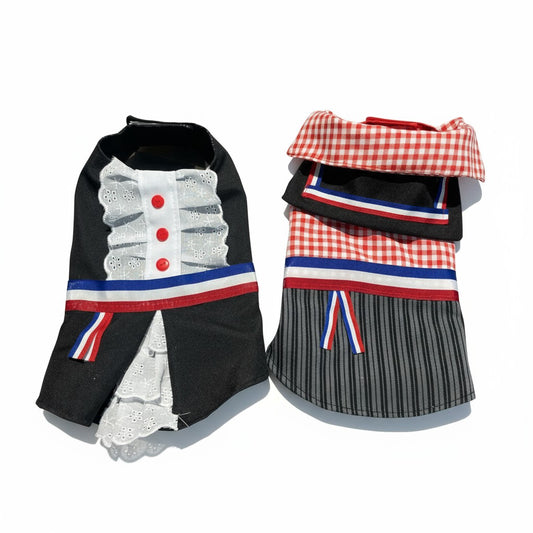 Ropa Fiestas Patrias para perros grandes