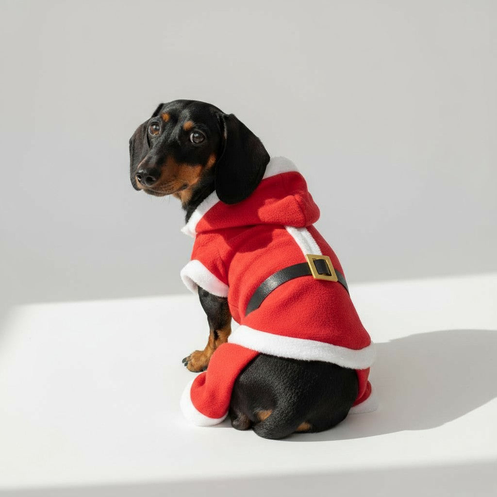 Vestido Pascuero Navideño para perros y gatos