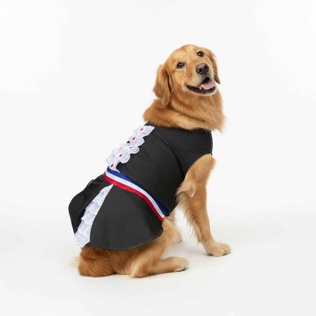 Ropa Fiestas Patrias para perros grandes